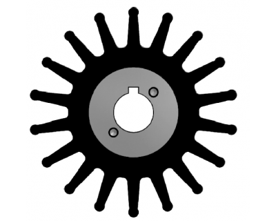 9500K Flexible Rubber Impeller Kit